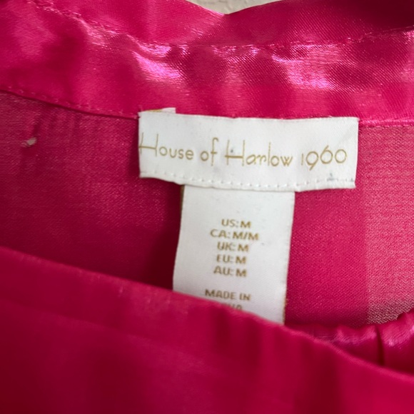 House of Hawlow 1960 Super cute hot pink set! Pretty for a party - Picture 5 of 5